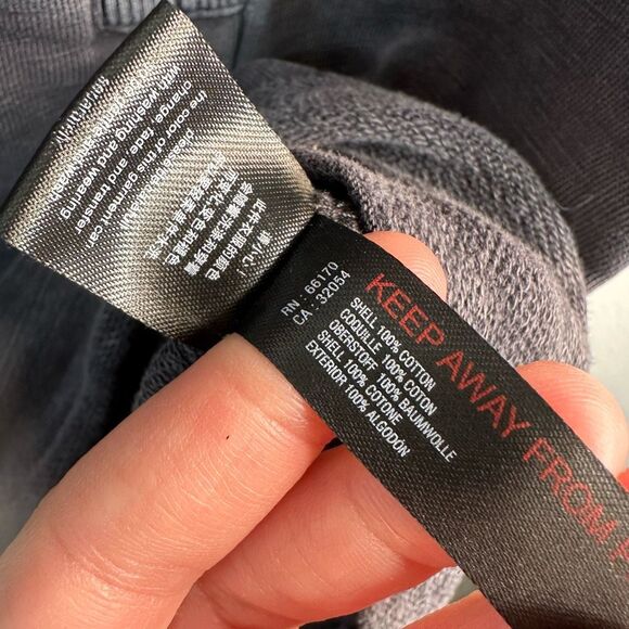 Daily Practice Anthropologie Sport Hoodie Mini Dress Womens Large Boho Gray - Picture 9 of 9